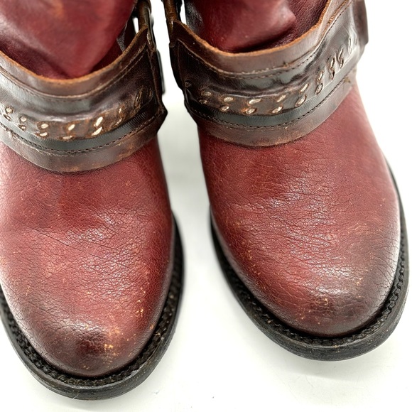 Freebird by Steven Elpso Rustic Burgundy Ankle Boots - Picture 12 of 13